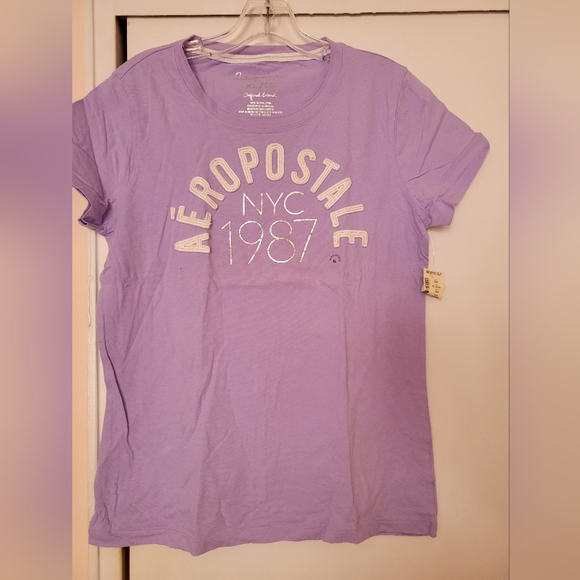 Aeropostale lavander t-shirt - Picture 1 of 3